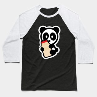 Panda Yogurt Drink Bambu Brand Bear Asian Food Snack Animal Sweet Dessert Baseball T-Shirt